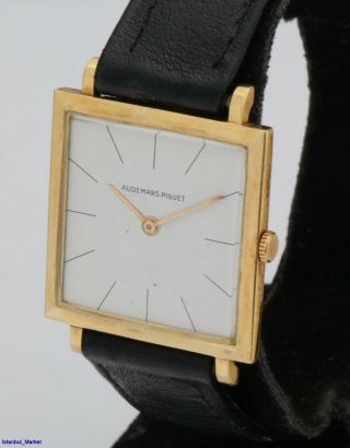 Vintage Audemars Piguet 18k Yellow Gold Wristwatch 4
