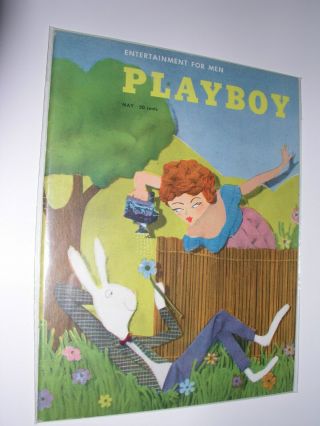 Playboy 1954 May Ex Vintage Near Complete W Centerfold