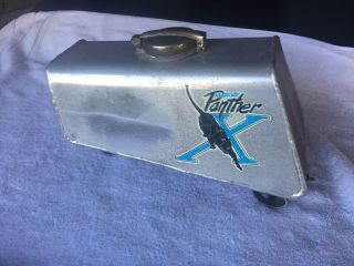 Rare Vintage Go Kart Margay Panther X Aluminum Fuel Tank
