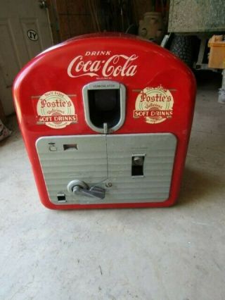 Coca Cola Vending Machine Vendorlator V27 Rare Complete