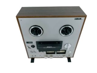 VTG Sony TC - 399 3 Head Stereo Tapecorder Reel to Reel Tape Audio Player Recorder 2