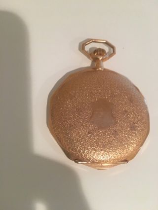 Antique 14k Gold Pocket Watch by Tavannes WATCH 9