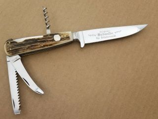 Vintage Puma Werk Waidmesser Stag Hunting Knife 3591 Pre - 1964 4