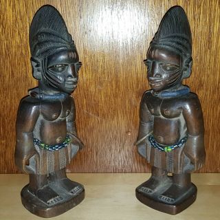 A Ere Ibeji Twin Figures Nigeria Abeokuta Yoruba