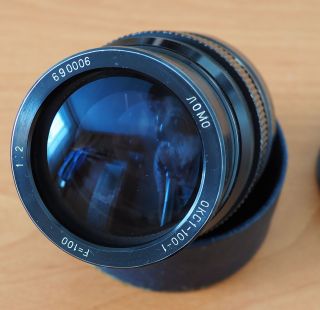 Rare lens block LOMO OKS1 - 100 - 1 (f2.  0/100mm) (OKC1 - 100 - 1) 690006 4