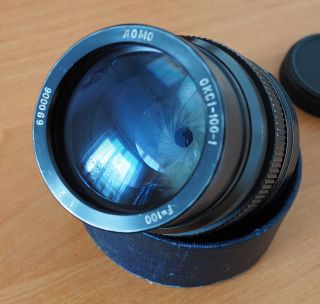 Rare lens block LOMO OKS1 - 100 - 1 (f2.  0/100mm) (OKC1 - 100 - 1) 690006 6