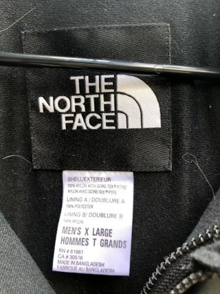 Vintage The North Face Goretex Jacket XL Black 2