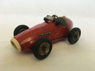 Vintage U.  S.  Zone German Wind - Up Toy Car Schuco Grand Prix Racer 1070 3