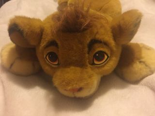 Vintage 90s Disney Lion King Simba Douglas Cuddle Toys Stuffed Large 30 " Puppet