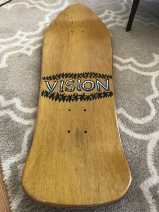 1989 Vision Ouija Skateboard Deck Vintage Rare NOS 8