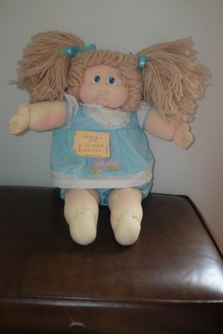1979 Xavier Roberts Little People Soft Sculpture Cabbage Patch Kids Hand Signed 2