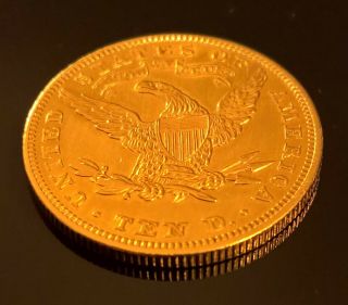 1903 $10 Liberty Gold Eagle Rare Key date AU,  Low mintage (125K) Estate Find 5