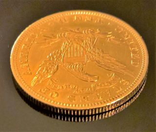 1903 $10 Liberty Gold Eagle Rare Key date AU,  Low mintage (125K) Estate Find 6