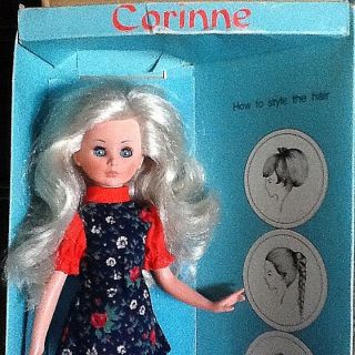 Vintage 1965 Italian Fashion Beauty Doll Italocremona Corinne W/Orig Box - 1 Boot 2