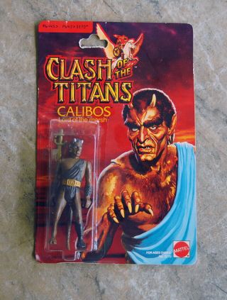 Vintage Mattel Clash Of The Titans Calibos Action Figure 1980