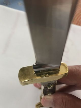 PUMA KNIFE 6385 RARE VINTAGE PUMA - TRAPPER ' S COMPANION RIGHT HAND - 1969 11