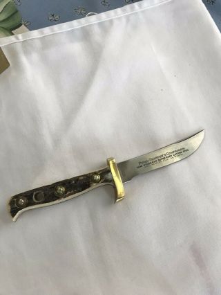 PUMA KNIFE 6385 RARE VINTAGE PUMA - TRAPPER ' S COMPANION RIGHT HAND - 1969 6