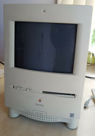 Vintage Apple Macintosh Color Classic M1600 French Francais C1 - 7.  1 1993