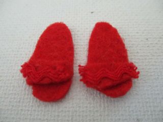 RARE Japanese Exclusive SKIPPER DOLL KIMONO with Red Felt Slippers 8