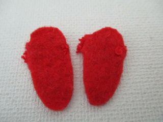 RARE Japanese Exclusive SKIPPER DOLL KIMONO with Red Felt Slippers 9