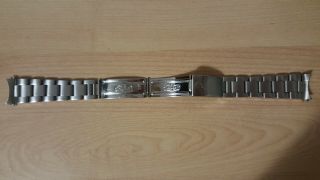 100 Authentic Vintage 1970 ' s Rolex 20mm 1016 GMT Oyster Bracelet 78360/558 Ends 5