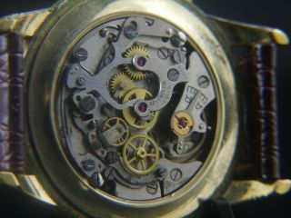 Bucherer Split Chronograph Mechanical Antichoc Big Size Vintage 12