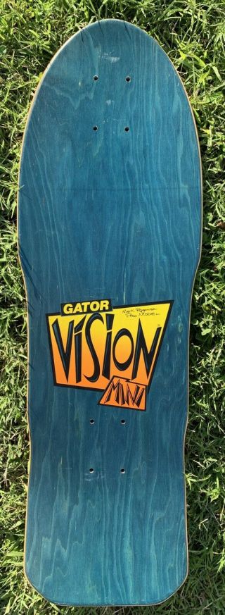1988 Vintage Vision Gator Skateboard 2