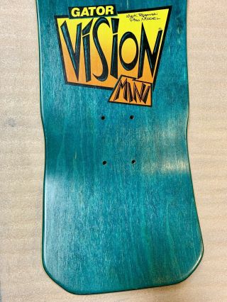 1988 Vintage Vision Gator Skateboard 5