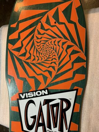 1988 Vintage Vision Gator Skateboard 8