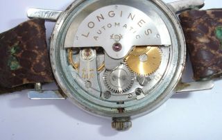 spares/repair vintage Longines conquest automatic watch 35mm gents - 99p start 3