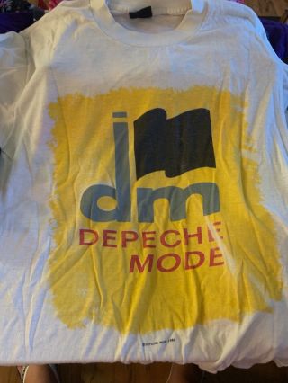 Vintage 1986 Depeche Mode T - Shirt