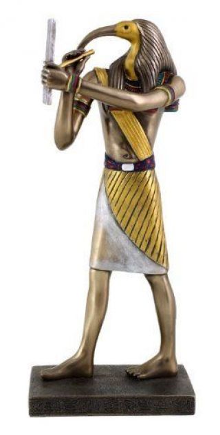 9.  25 " Egyptian Thoth Sculpture Figurine Ancient Egypt God Statue Knowledge