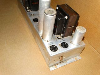 Vintage Baldwin 6L6GC 6SL7 Mono Block Power Amplifier Amp 2