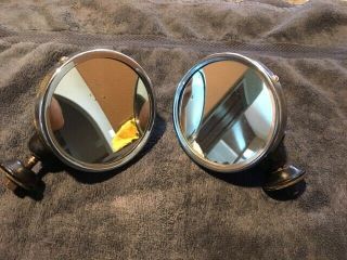 Vintage Raydot Rear View Bullet Mirrors 2