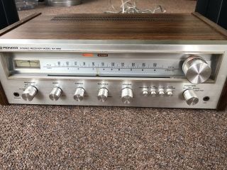 Vintage Pioneer Stereo Receiver Model Sx - 450 In Very Good