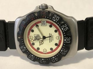 TAG Heuer Professional 200m Luminous Dial 34mm Silicone Band 371.  513 2