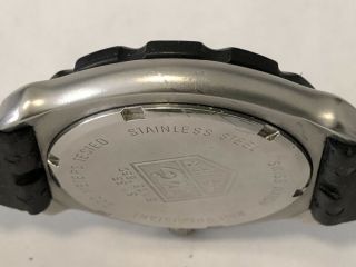 TAG Heuer Professional 200m Luminous Dial 34mm Silicone Band 371.  513 7