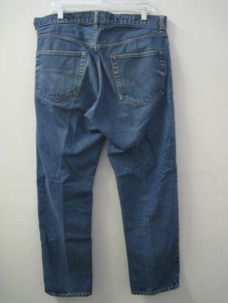 Vintage Levi ' s 505 Single Stitch Jeans Tag Size 38 X 30 3