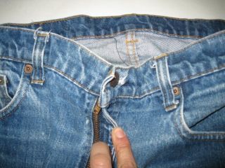 Vintage Levi ' s 505 Single Stitch Jeans Tag Size 38 X 30 5