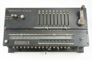 Mercedes Euklid Model Ix Mechanical Calculator
