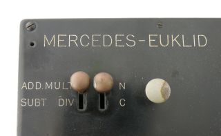 Mercedes Euklid Model IX Mechanical Calculator 9