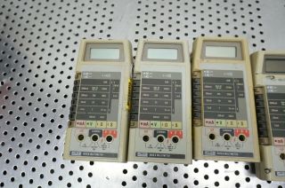 (Qty 5) Fluke 8020B HandHeld Digital Meter Multimeter (Qty 5) parts/repair 2