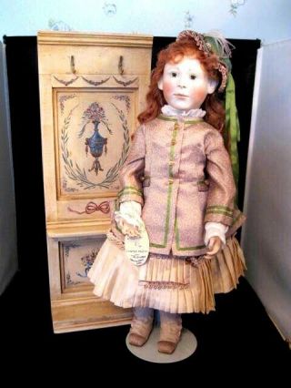 Rare 18 " Lynne And Michael Roche Doll Jessica W/ Hall Tree 4 Of 7 2000