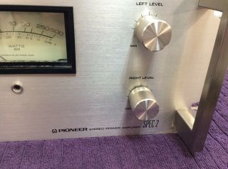 VINTAGE Pioneer Spec - 2 Stereo Power Amplifier EUC 2