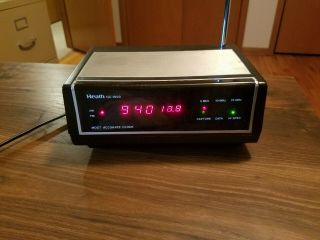 Vintage Heathkit Gc - 1000 Electronic Digital Clock