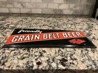 Vintage Grain Belt Beer Toc Sign Minneapolis Minnesota 5