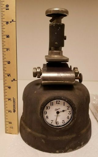 Vintage Simplex Time Clock / Punch Clock Time Keeper Recorder K611 3