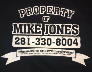 Mike Jones Swishahouse T Shirt Vintage Rare Rap Tee Xxl Property Of Who Is Wall