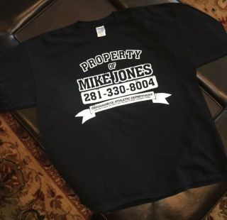 Mike Jones Swishahouse T Shirt Vintage Rare Rap Tee XXL Property Of Who Is Wall 2