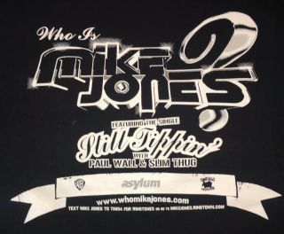 Mike Jones Swishahouse T Shirt Vintage Rare Rap Tee XXL Property Of Who Is Wall 5
